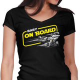 N1 Baby on Board - Women's V-Neck