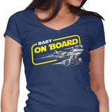 N1 Baby on Board - Women's V-Neck