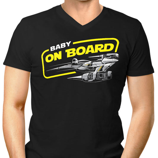 N1 Baby on Board - Men's V-Neck