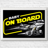 N1 Baby on Board - Posters & Prints