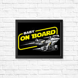N1 Baby on Board - Posters & Prints
