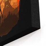 Negative Expeditioner - Canvas Print