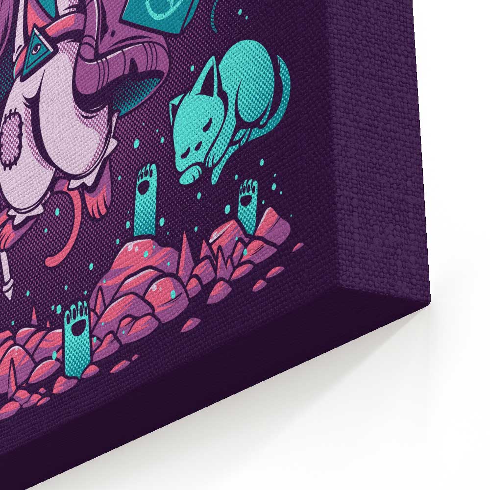 Nekomancer - Canvas Print