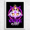 Neon and Cute - Posters & Prints