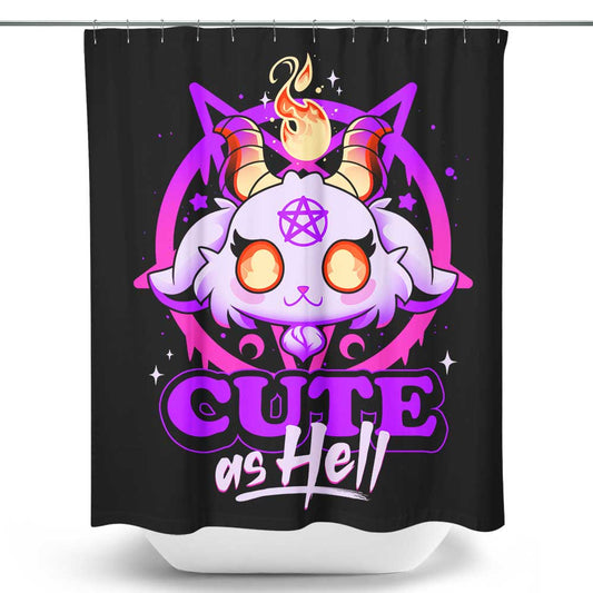 Neon and Cute - Shower Curtain