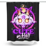 Neon and Cute - Shower Curtain