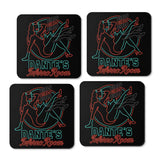Neon Devil Girl - Coasters