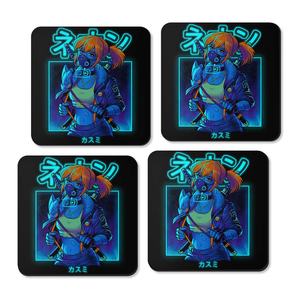 Neon Mist - Coasters
