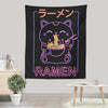 Neon Neko Ramen - Wall Tapestry