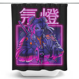 Neon Spring - Shower Curtain