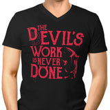 Never Done - Men's V-Neck