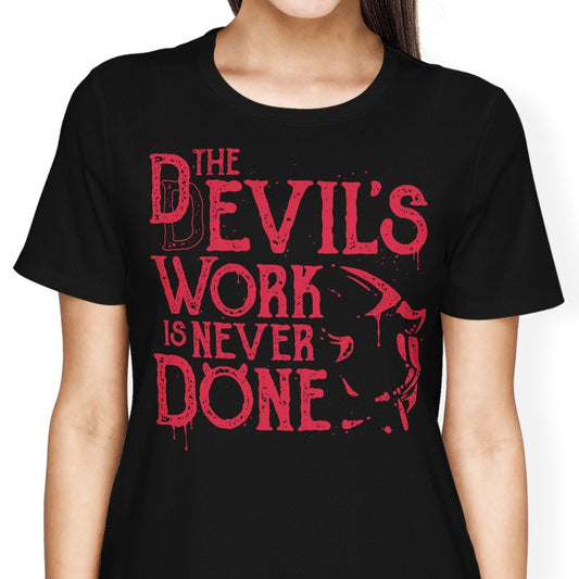 Never Done - Women's Apparel