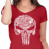 Never Ending War - Women's V-Neck