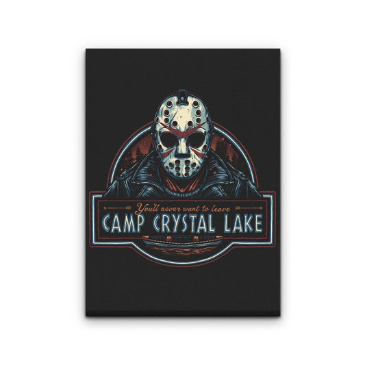 Never Leave the Camp - Canvas Print