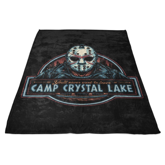 Never Leave the Camp - Fleece Blanket