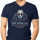 Never Leave the Camp - Men's V-Neck