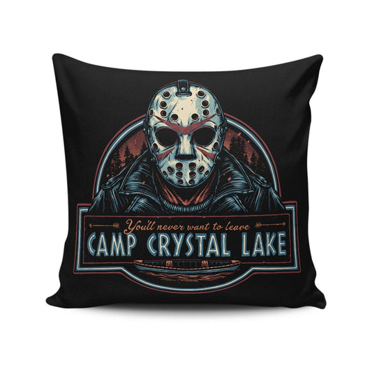 Never Leave the Camp - Throw Pillow