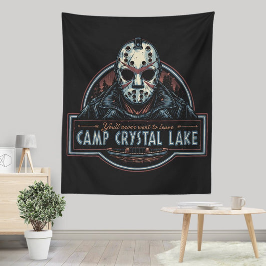 Never Leave the Camp - Wall Tapestry