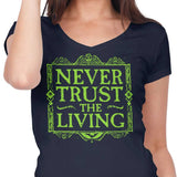 Never Trusted - Women's V-Neck
