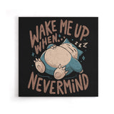 Never Woken - Canvas Print