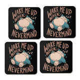 Never Woken - Coasters