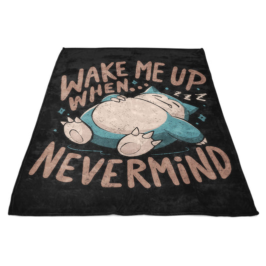 Never Woken - Fleece Blanket