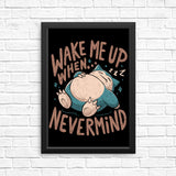 Never Woken - Posters & Prints