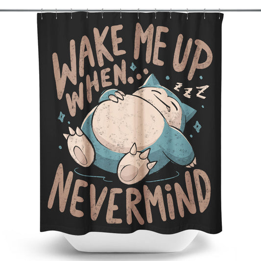 Never Woken - Shower Curtain