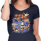 Night Beats - Women's V-Neck