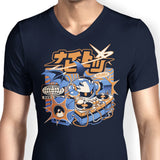 Night Beats - Men's V-Neck