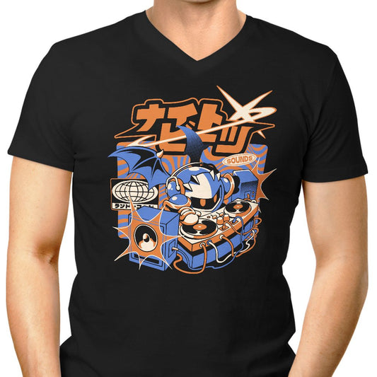 Night Beats - Men's V-Neck