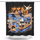 Night Beats - Shower Curtain