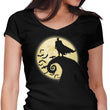 Nightmare Before Batmas - Women's V-Neck