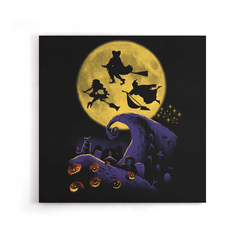 Nightmare Before Salem - Canvas Print