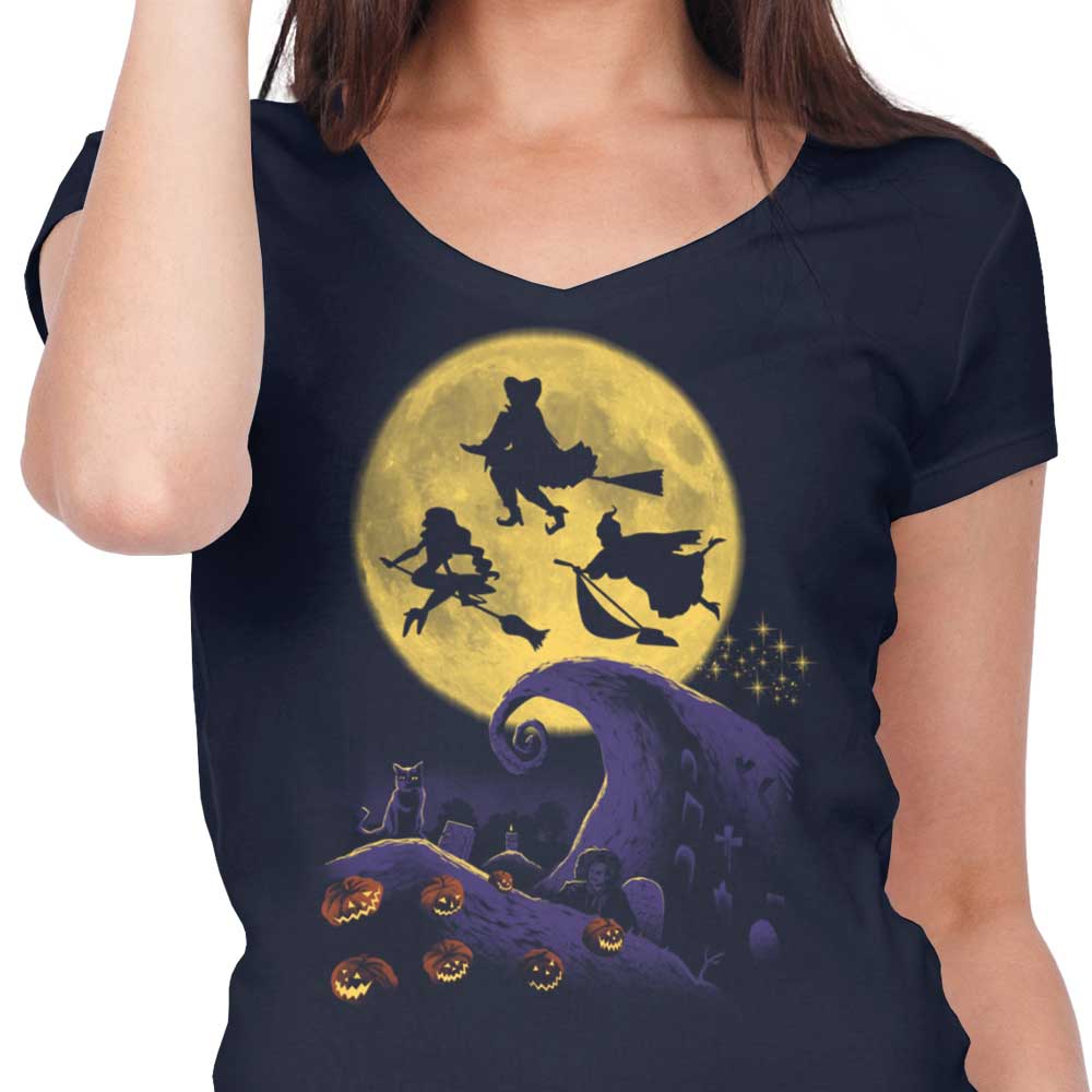 Nightmare Before Salem - Women's V-Neck