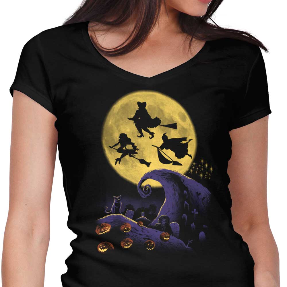 Nightmare Before Salem - Women's V-Neck