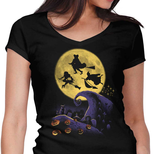 Nightmare Before Salem - Women's V-Neck