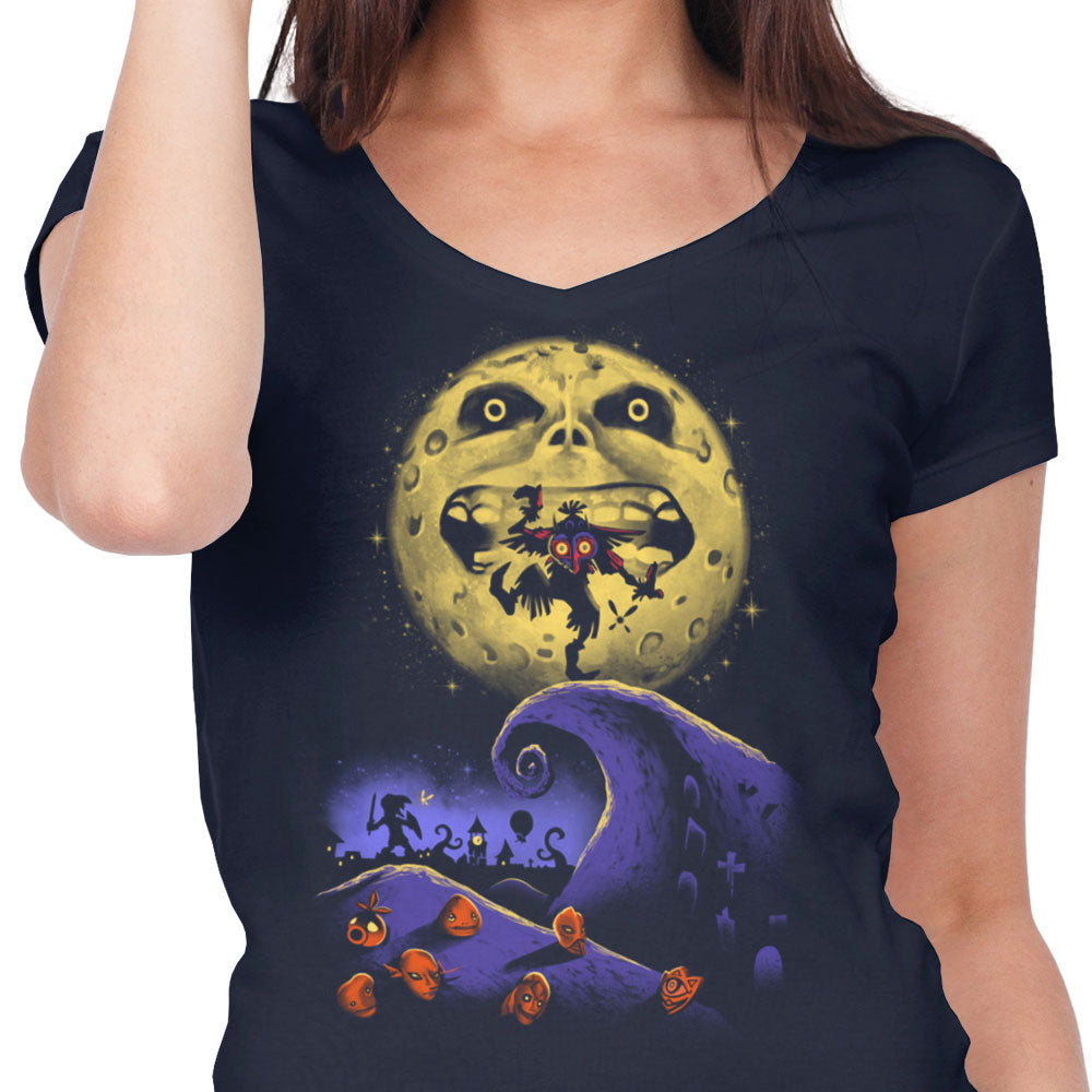 Nightmare Before Termina - Women's V-Neck