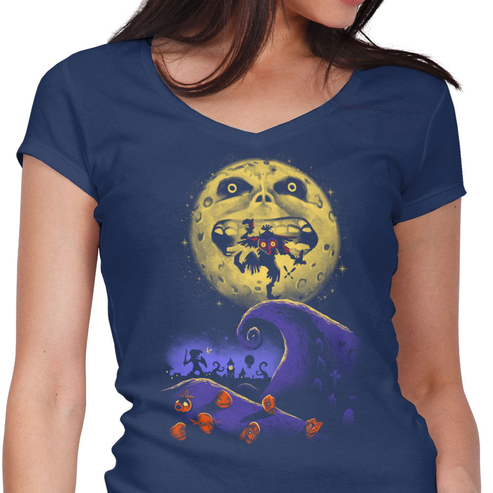 Nightmare Before Termina - Women's V-Neck