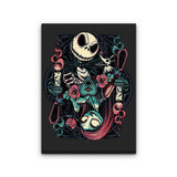 Nightmare Card - Canvas Print