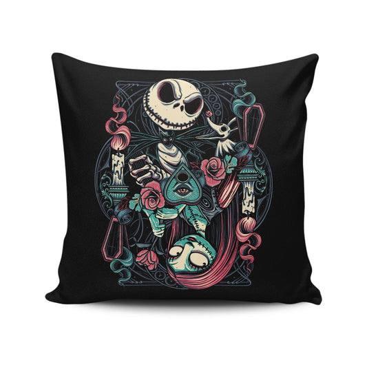 Nightmare Card - Throw Pillow