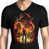 Nightmare on the Lake - Men's V-Neck