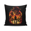 Nightmare on the Lake - Throw Pillow