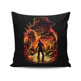 Nightmare on the Lake - Throw Pillow