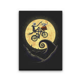 Nightmare on the Moon - Canvas Print