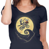 Nightmare on the Moon - Women's V-Neck