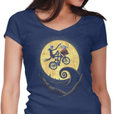 Nightmare on the Moon - Women's V-Neck