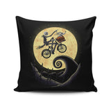 Nightmare on the Moon - Throw Pillow