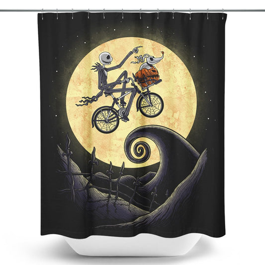 Nightmare on the Moon - Shower Curtain