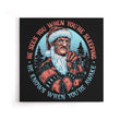 Nightmare Santa - Canvas Print